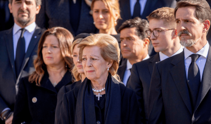 Greek Royal Family King Constantine II's Funeral